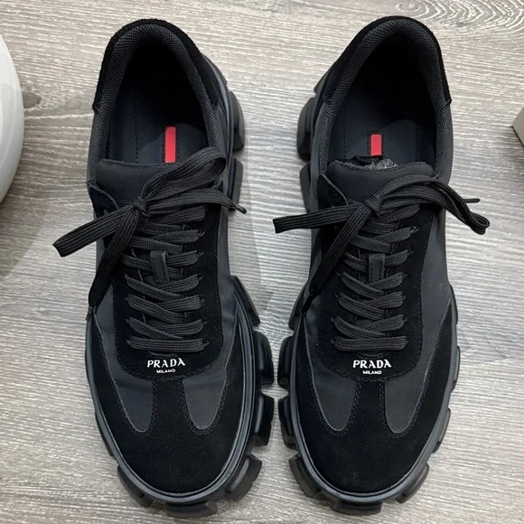 Prada Black Men's Sneakers - Picture 7 of 9